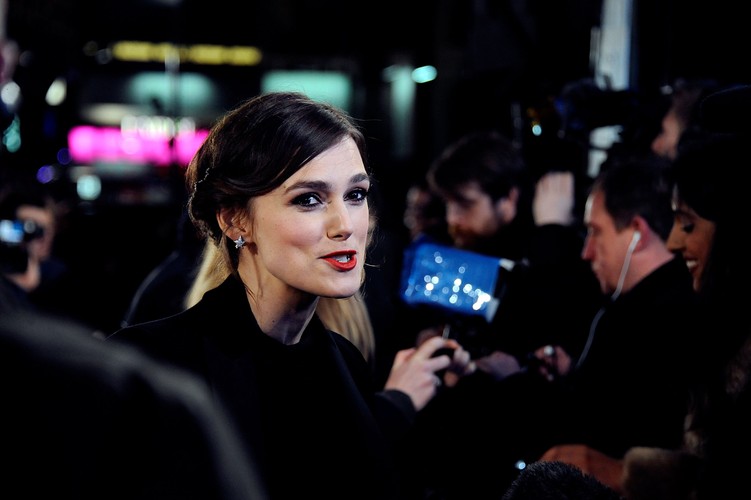 Keira Knightley na premierze 'Jack Ryan: Teoria chaosu' w Londynie