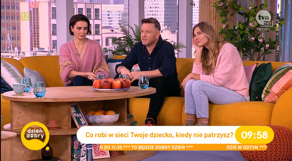 Kadr z programu "Dzień dobry TVN"