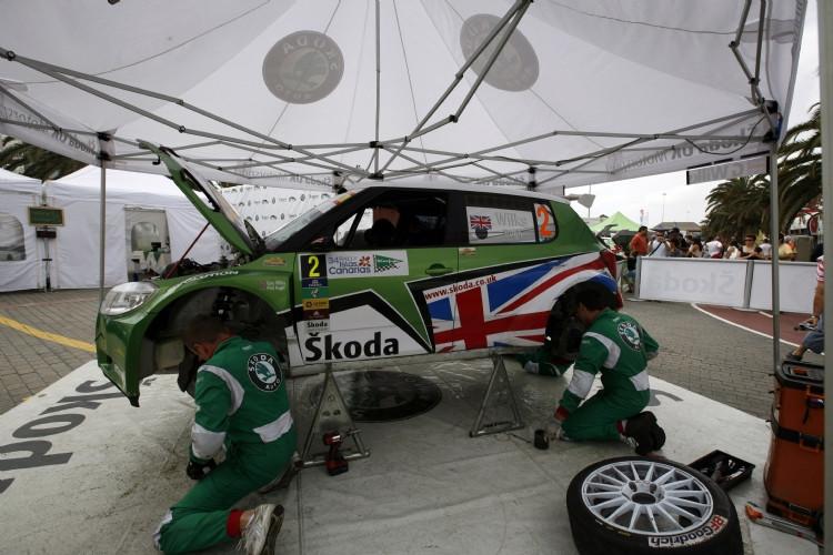 Rally Islas Canarias 2010: całe podium dla Škody Motorsport