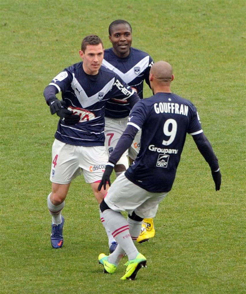 Ludovic Obraniak strzelił dwa gole dla Bordeaux w meczu z Lille, który klub Polaka wygrał 5:4