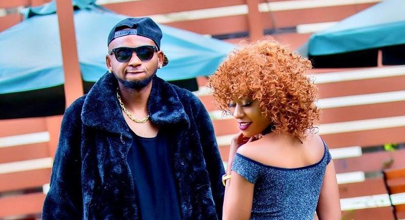 Colonel Mustafa and his ex-girlfriend Noti Flow during happier times