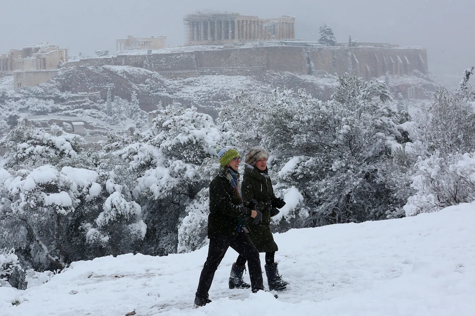 Sneg u Atini