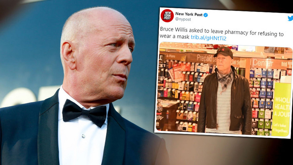 Amerykański gwiazdor został przyłapany, gdy próbował zrobić zakupy w aptece w Los Angeles, nie mając na sobie przy tym maseczki. Gdy zdjęcie przedstawiające sytuację pojawiło się w social mediach, aktor został mocno skrytykowany.