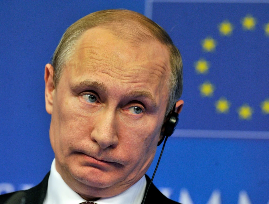 Vladimir Putin nakon samita EU-Rusija u Briselu u januaru 2014.