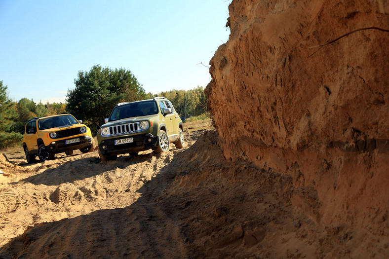 Jeep Renegade 4x4 1.4 kontra Jeep Renegade  2.0 Trailhawk - rodzinna potyczka