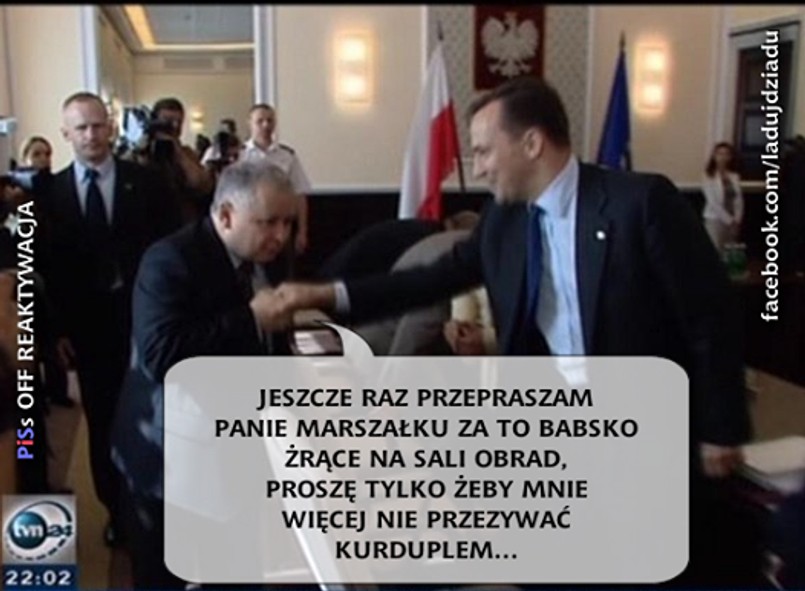 Awantura w Sejmie o posłankę Pawłowicz. Kaczyński usłyszał "siadaj kurduplu" Prezes przeprasza marszałka za zachowanie posłanki Pawłowicz i prosi, by więcej go tak nie nazywać.