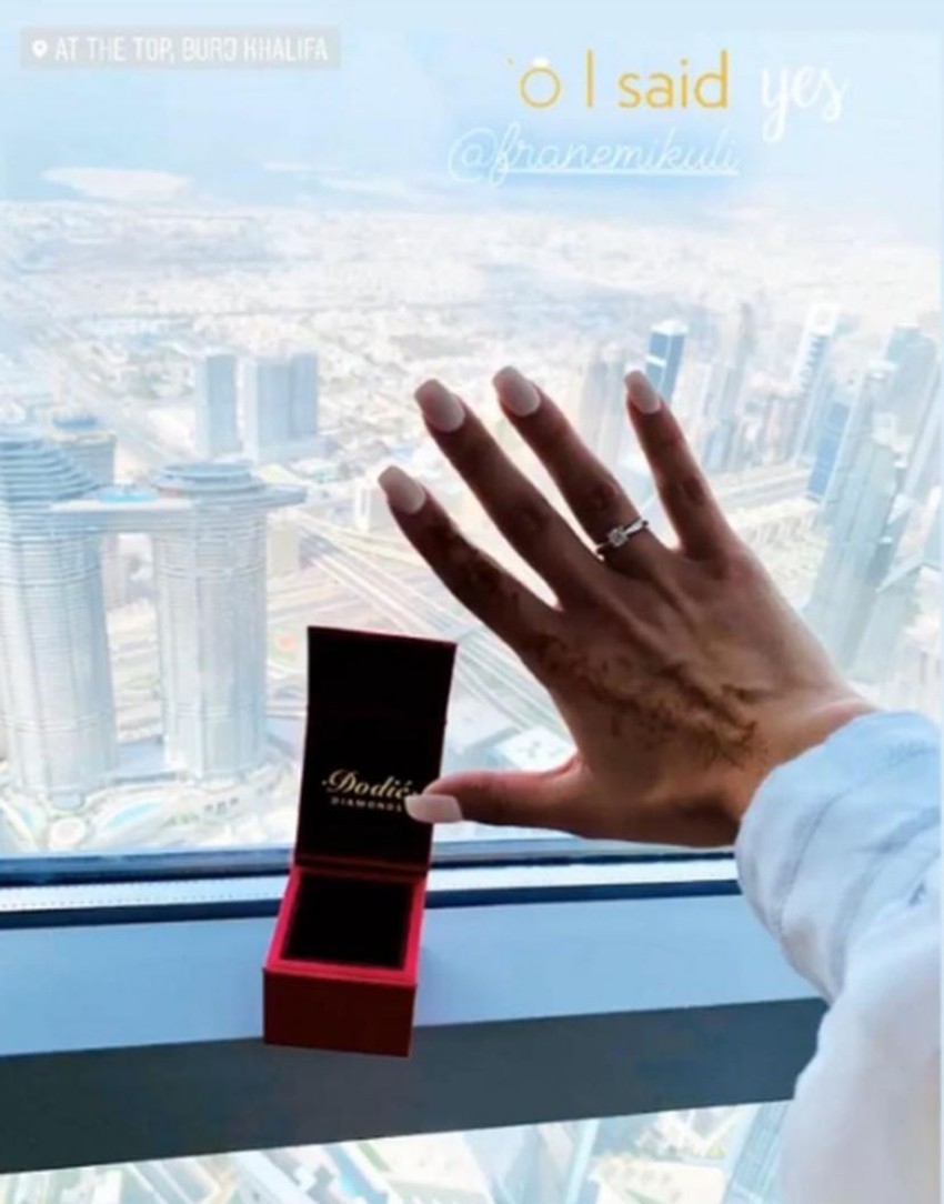 Andrijana pokazala prsten