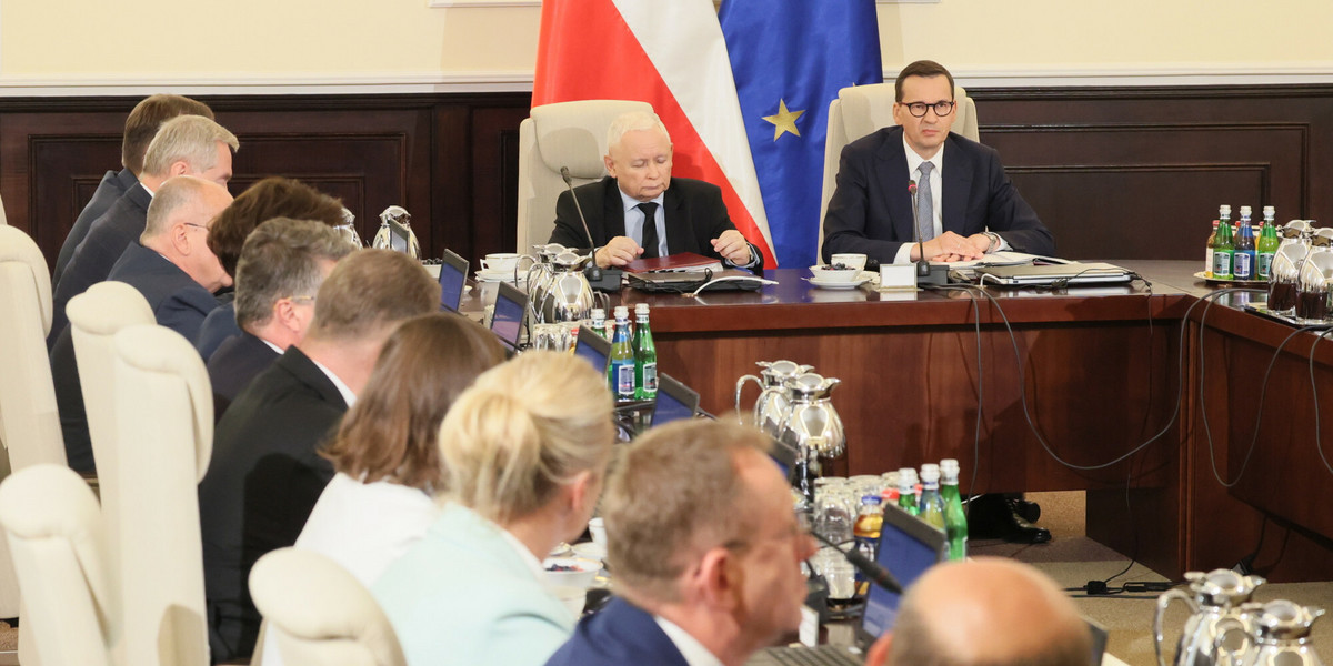 Posiedzenie rządu Mateusza Morawieckiego w dniu 12 września 2023 r.