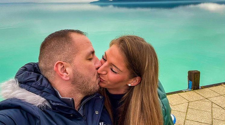 Balatonfüreden romantikázik Curtis és kedvese, Barnai Judit / Fotó: Instagram