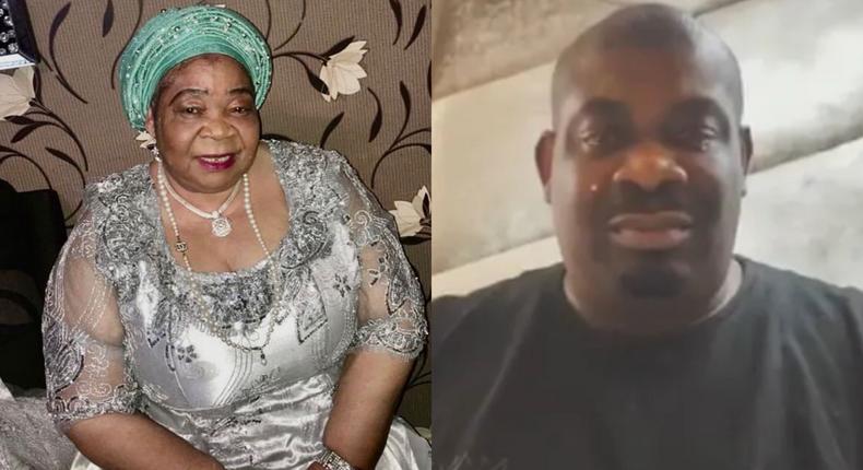 Don Jazzy loses Mother 