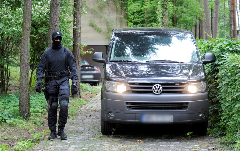 Przeszukanie domu Marka Falenty