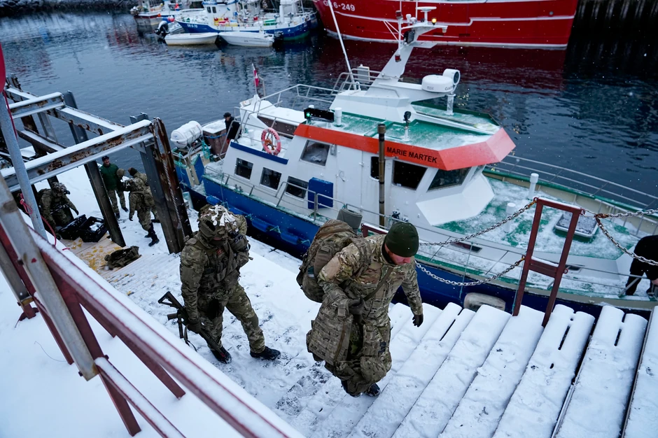 nova grupa danskih vojnika na Grenlandu
