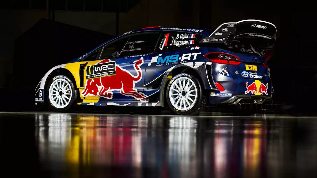 Ford Fiesta WRC załogi Ogier/Ingrassa