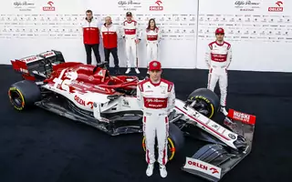 Robert Kubica i zespół Alfa Romeo Racing Orlen w Warszawie 