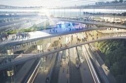 Jest dokładna lokalizacja CPK. Pod lotniskiem podziemny dworzec kolejowy a wokół plątanina torów