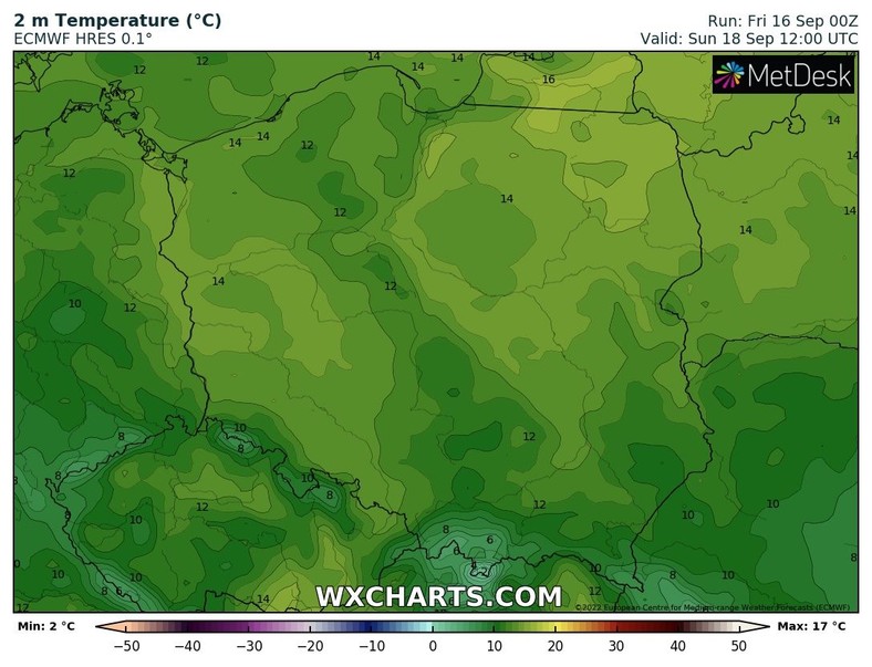 Temperatura spadnie jeszcze mocniej