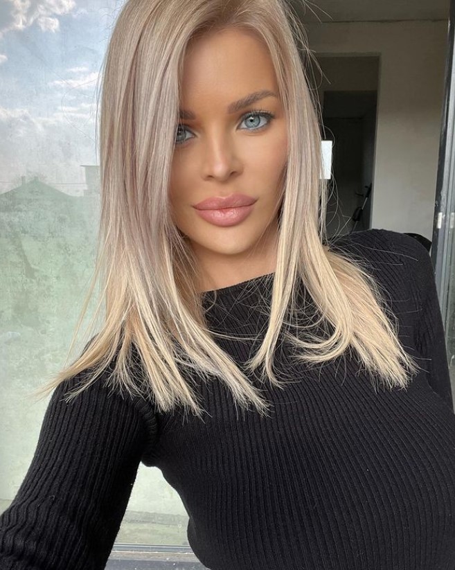 Modelka Silvia Kucherenko.