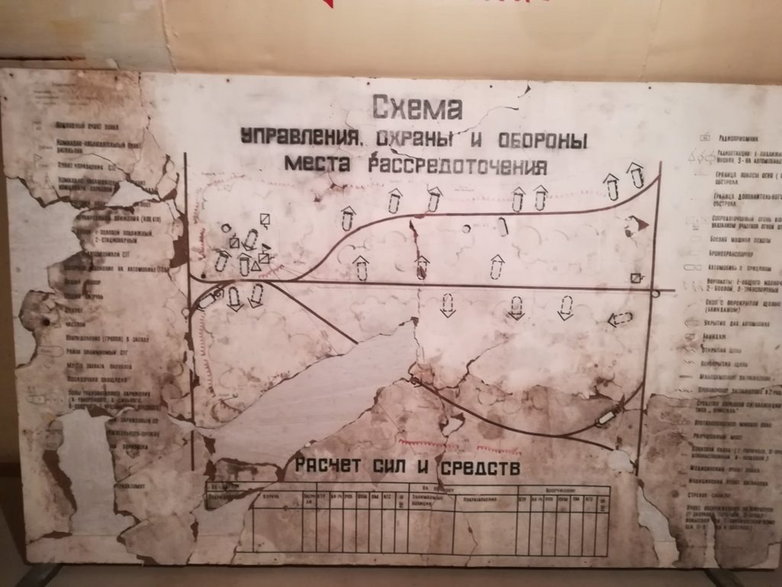 Odnaleziona stara mapa transportowa do przewozu bomb