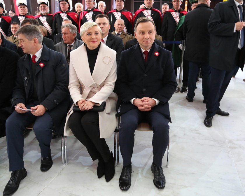 Andrzej Duda i Agata Kornhauser-Duda