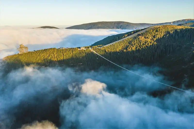 Sky Bridge 721 - najdłuższy wiszący most dla pieszych na świecie