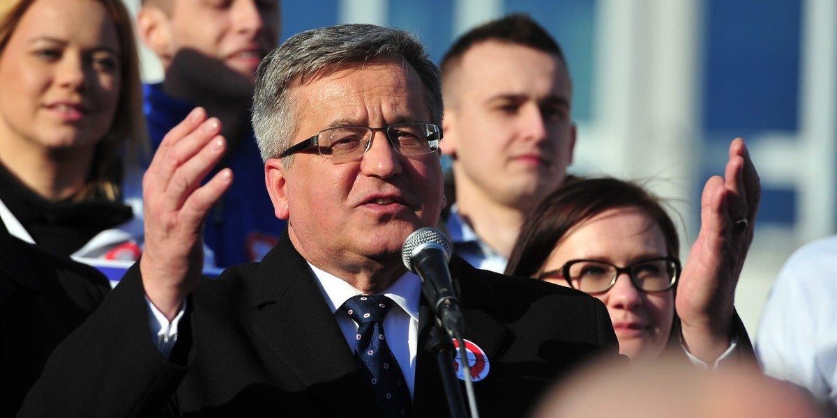 Komorowski znów wygwiazdany.