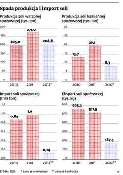 Na polskim rynku zaczyna brakować soli spożywczej