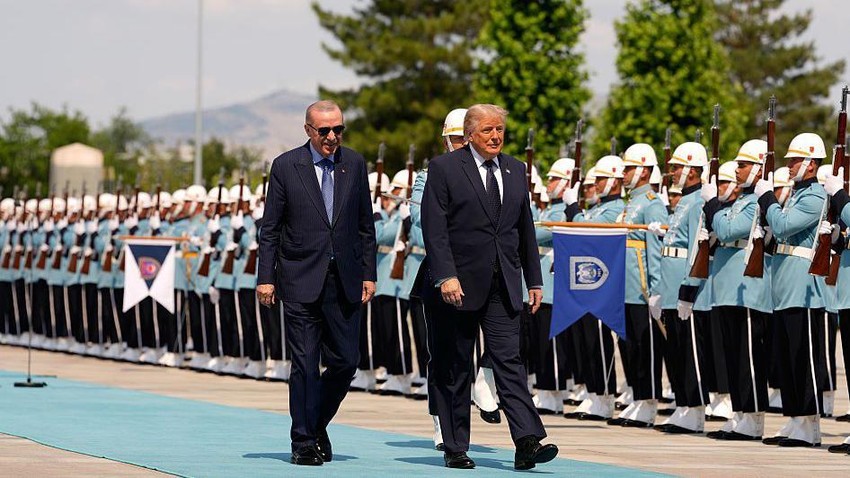 Predsedniku SAD Donaldu Trampu je upriličen raskošni svečani doček kada je stigao u Ankaru na samit NATO-a | Foto: Getty Images