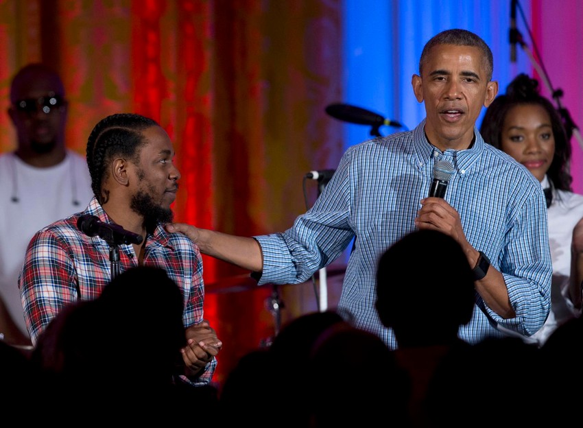 Kendrik Lamar i Obama