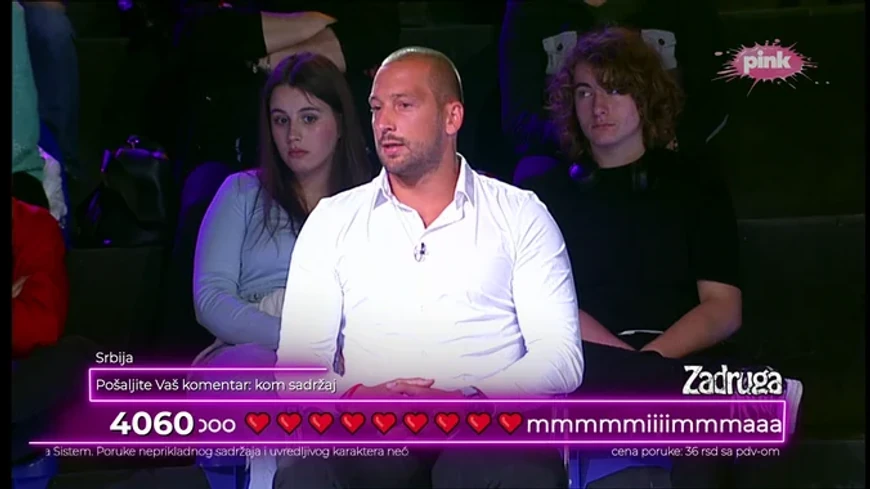 Dino Dizdarević (Foto: Screenshot TV Pink)