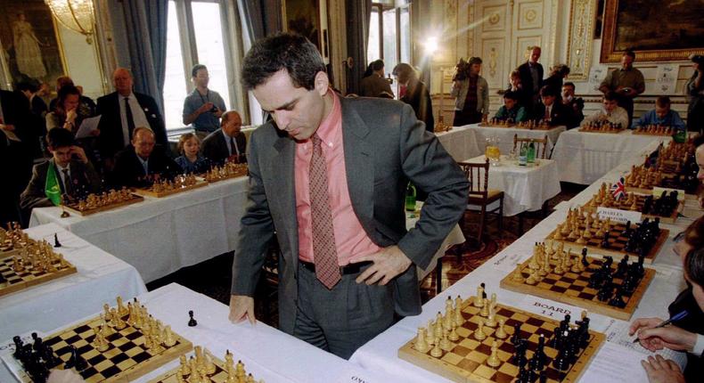 Garry Kasparov.