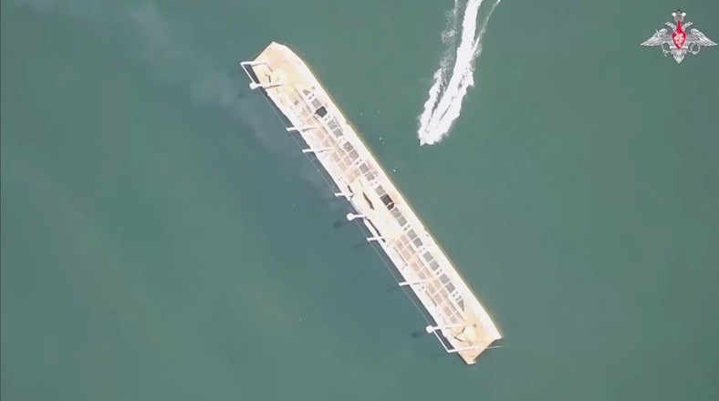 cel rosyjskiego ataku i szybko atakujący dron