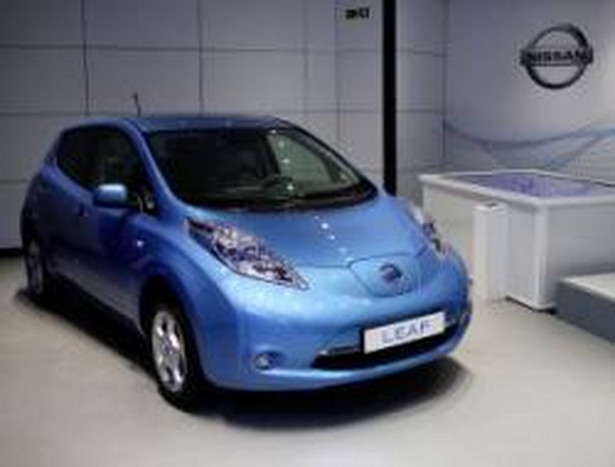 Nissan Leaf - Fot. Simon Dawson/Bloomberg