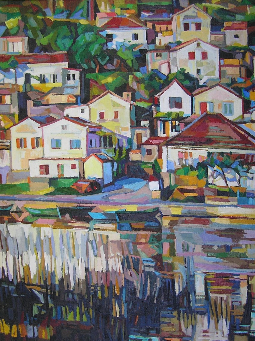 Virpazar, 2009, ulje na platnu, 90x68