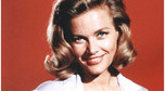 Honor Blackman jako Pussy Galore w filmie "Goldfinger"