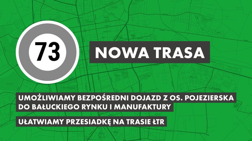 Zmiany tras autobusów i tramwajów MPK w Łodzi 2018