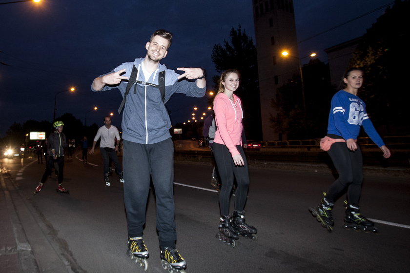 Nightskating w Katowicach