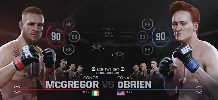 Conan O'Brien gra w EA Sports UFC 2
