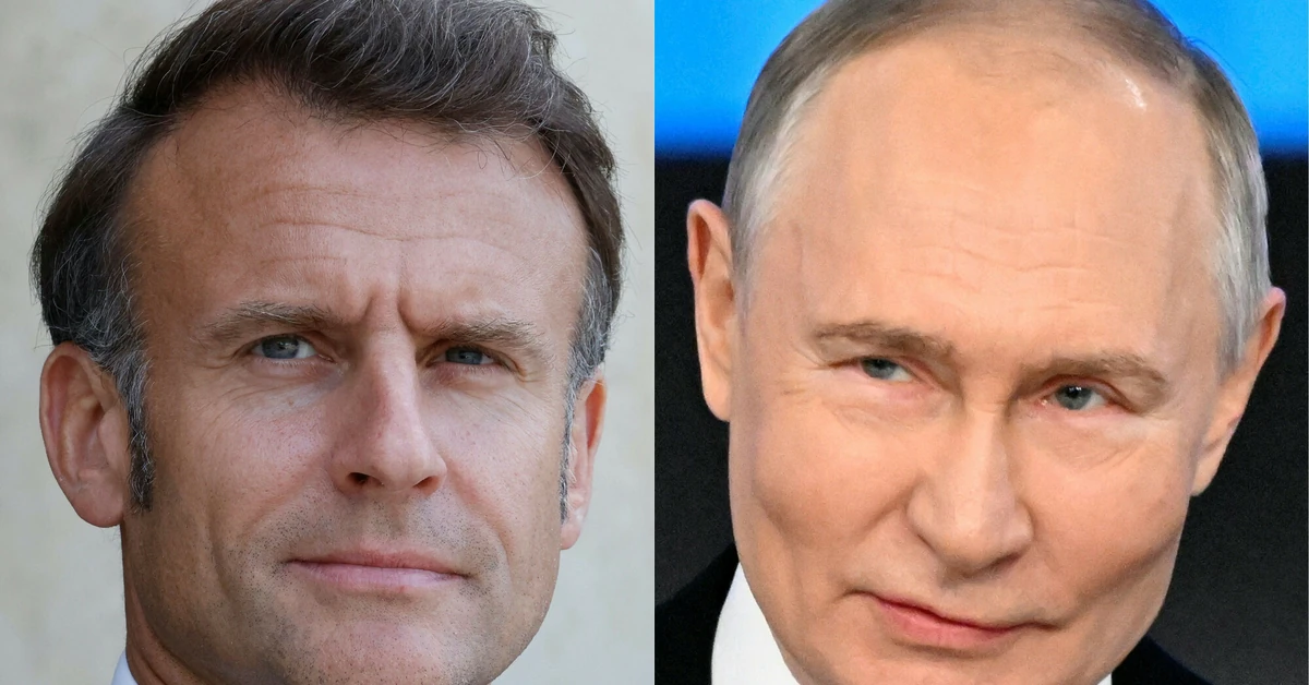 Macron rozmawiał z Putinem. Pierwszy raz od 2022 roku