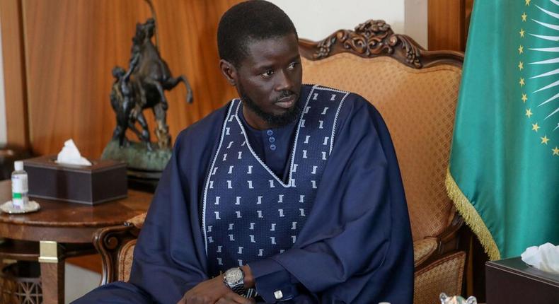 Le nouveau président sénégalais, Bassirou Diomaye Faye
