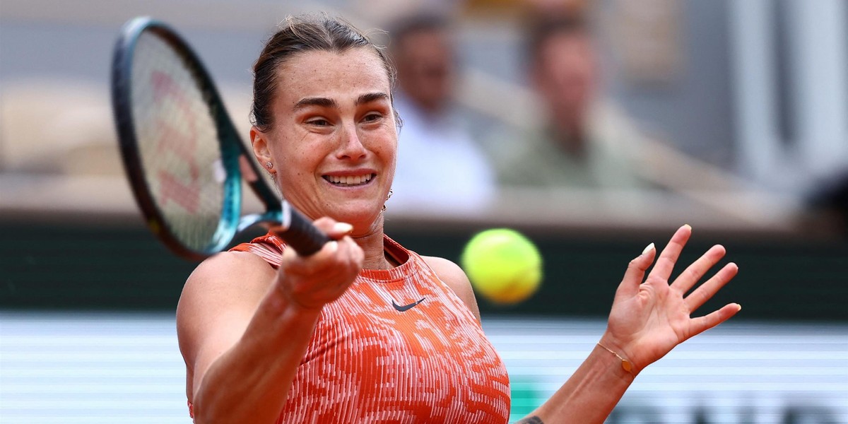 Aryna Sabalenka odpadła z French Open.