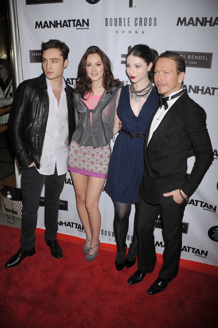 So his colleagues said goodbye to the young star of Gossip Girl