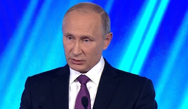 Vladimir Putin skrinšot