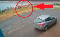 Drastyczny wypadek na DK11. Nagranie i zdjęcia mrożą krew
