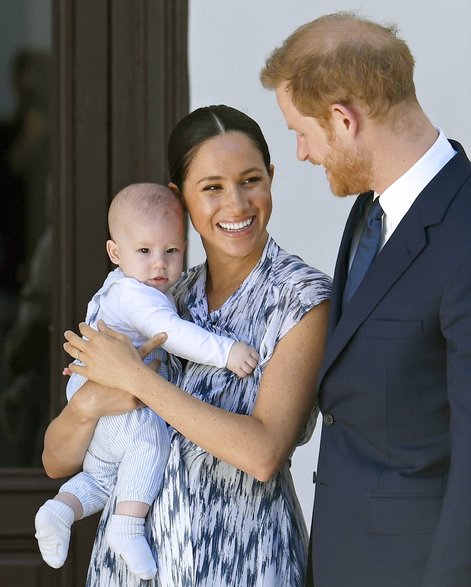 Meghan Markle, książę Harry i Archie