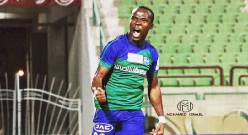 Watch how Ghanaian striker sets Egyptian topflight record