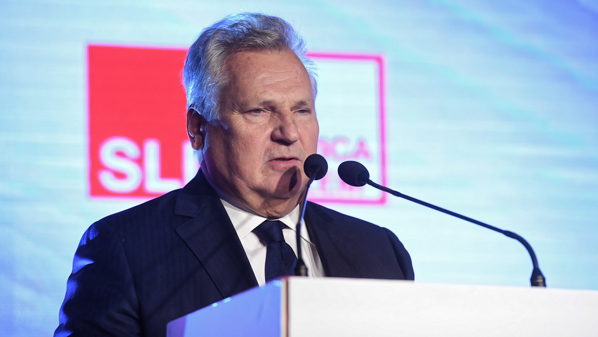 Konwencja wyborcza SLD Lewica Razem. Aleksander Kwaśniewski: niedopuszczalny szantaż