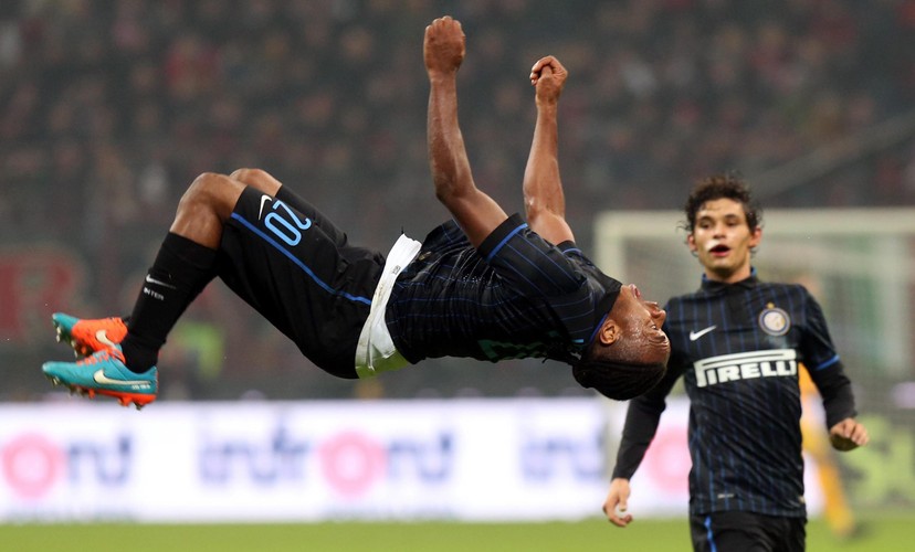 Tak się robi salto! W ten sposób Joel Obi cieszył się z gola strzelonego AC Milan