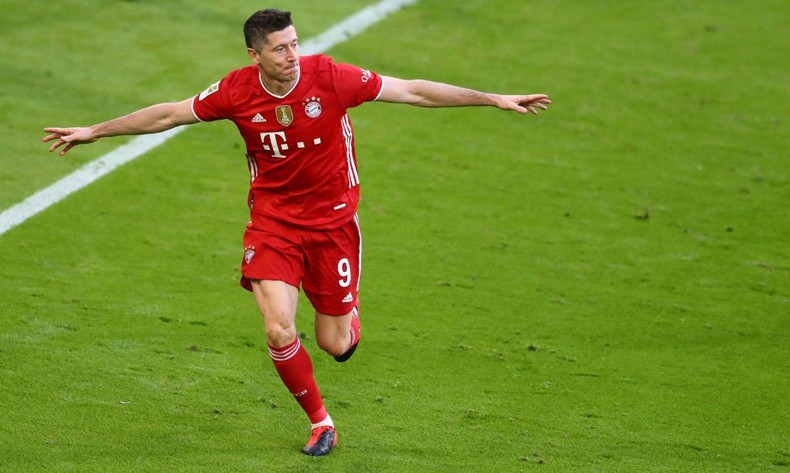 Robert Lewandowski ma za sobą rekordowy sezon z Bayernem Monachium w 2020 roku