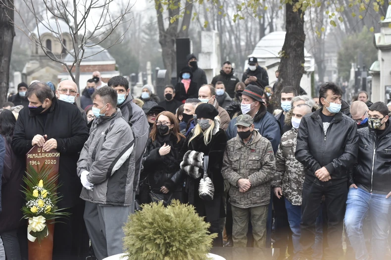 Džej Ramadanovski - sahrana