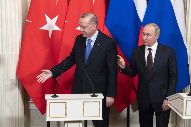 Recep Tayyip Erdogan i Władimir Putin